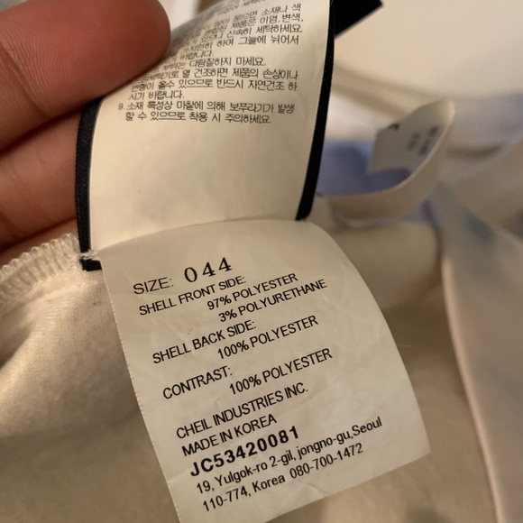 Juun.J Neoprene marble print oversize tee - Picture 5 of 6